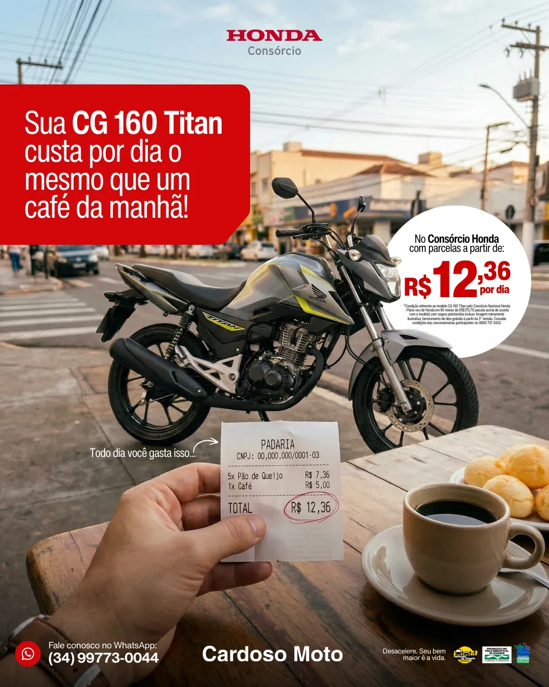 Cardoso Moto Instagram post